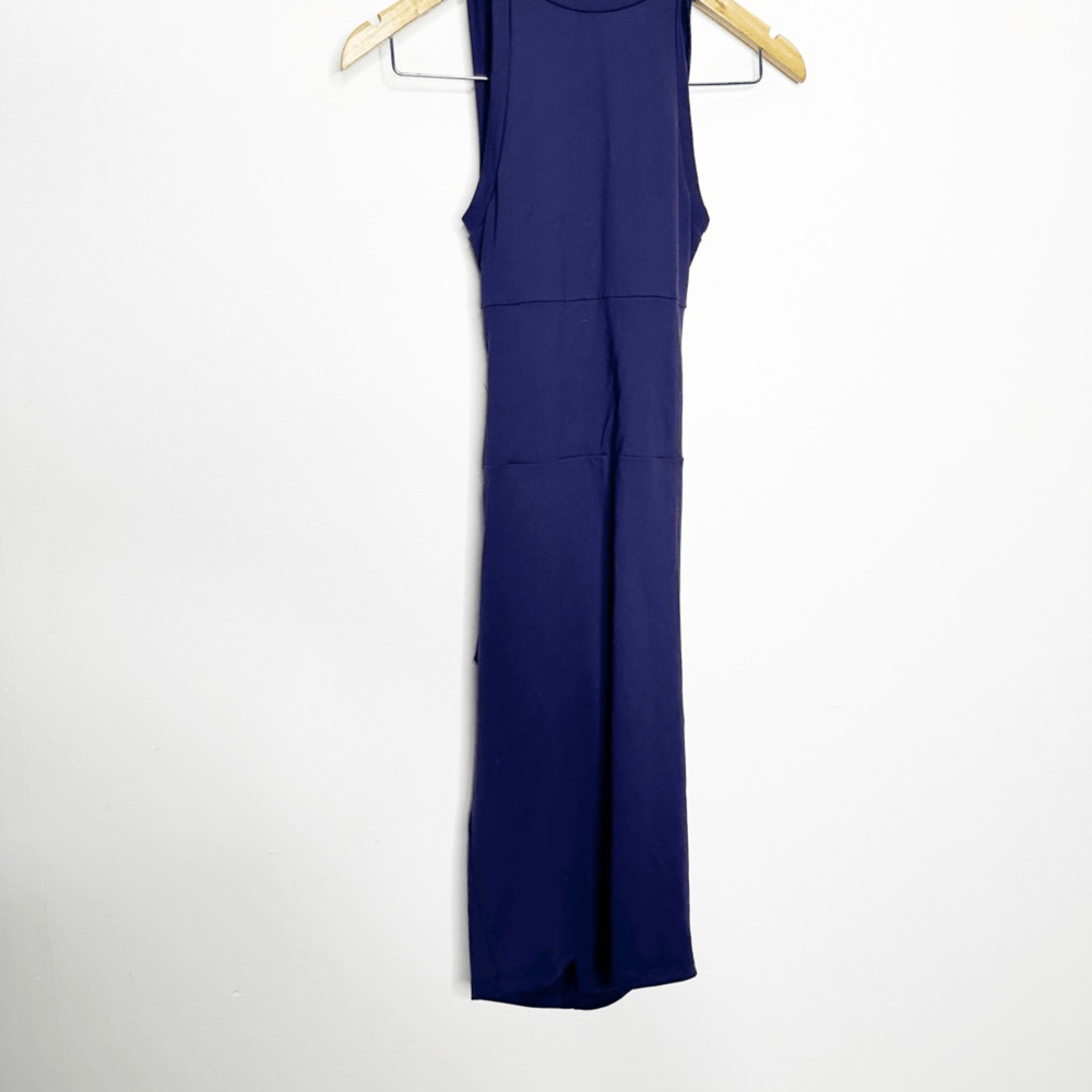 SUSANA MONACO Wrap Top Cutout Dress Eggplant Dark Purple Revolve sexy women's XS - Picture 6 of 8